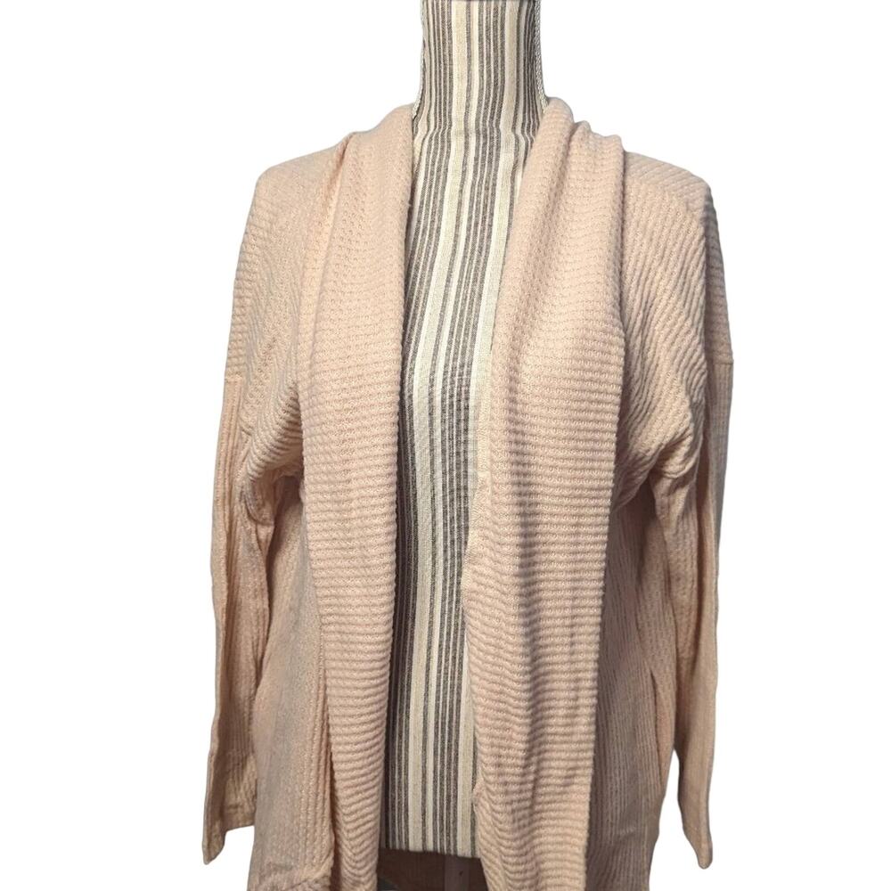 NWT Socialite Open Front Cardigan Dusty Peach size S